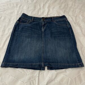 Jean skirt